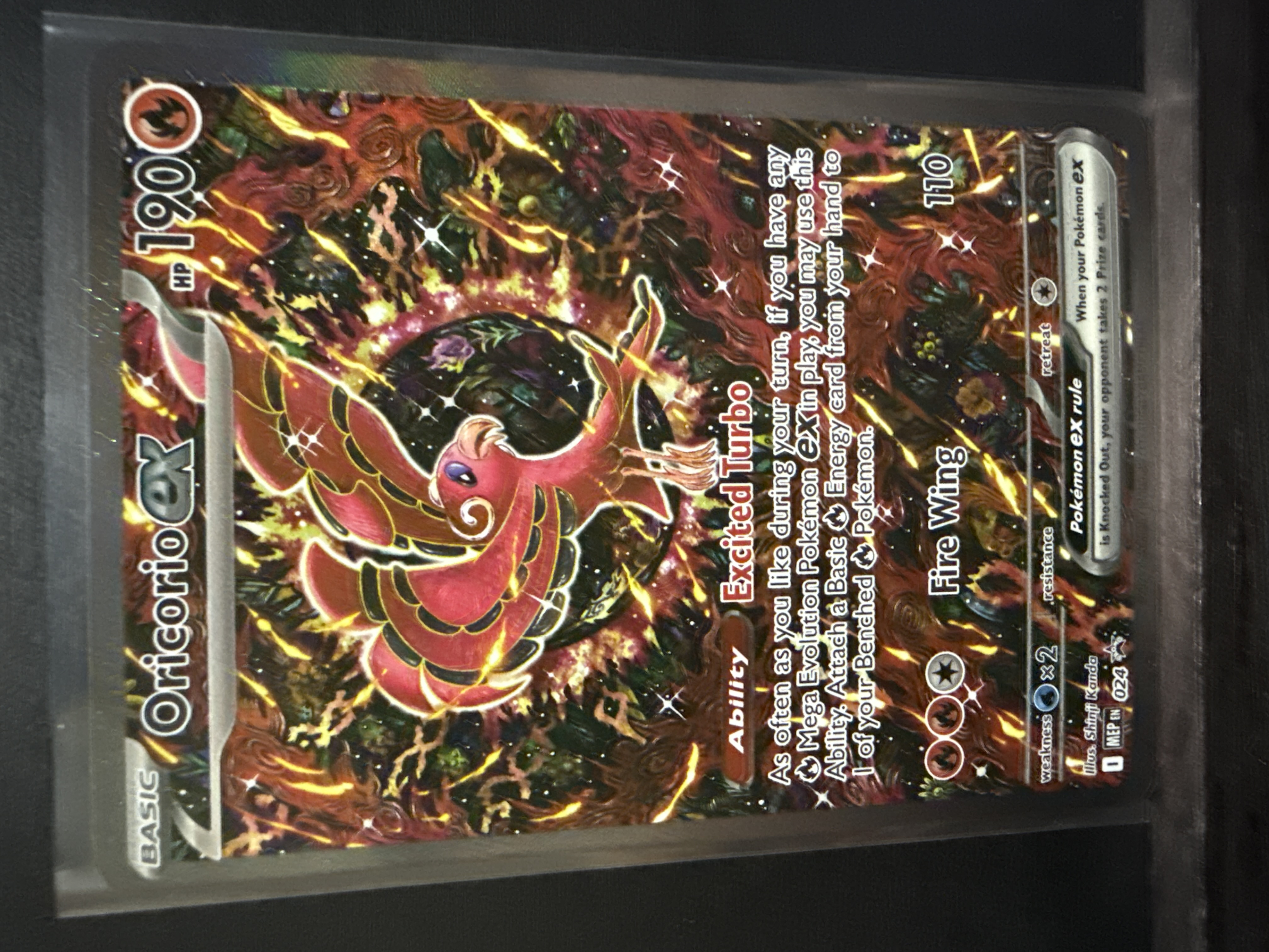 Oricorio EX Mega Charizard X EX Ultra-Premium Collection (024